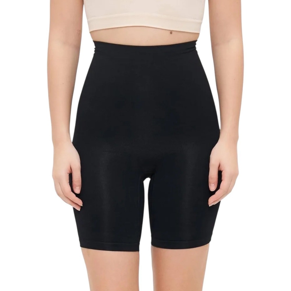 Yitty Nearly Naked Shapewear Ultra High Waist Booty Lift Short Black Women 3X/4X
